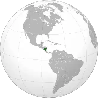 Nicaragua (orthographic projection).svg