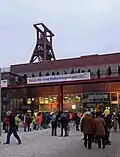 Die Zeche Zollverein bei einem Kulturfest