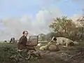 Vor 200 Jahren war es noch nicht so normal, dass Maler überhaupt draußen malten.