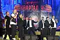 Bei einer Show seiner Gruppe Kvartal 95