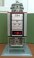 Mit einer solchen extrem genau gehenden Uhr, einer Atomuhr, konnte die Relativität der Zeit nachgewiesen werden.