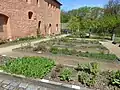 Kräutergarten bei einem ehemaligen Kloster in Sachsen