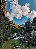 Ein Fluss im Jableh-Bezirk