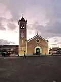 Diese katholische Kirche steht in São Tomé.