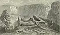 Ruinen auf einer Zeichnung um das Jahr 1880