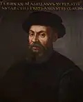 Magellan auf einem späteren Gemälde