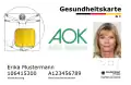 In Deutschland gibt es die elektronische Gesundheitskarte. Man zeigt sie beim Arzt oder im Krankenhaus.