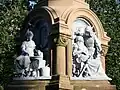Dornröschen und der Prinz am Märchenbrunnen in Wuppertal