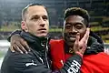 Alaba zusammen mit Marko Arnautovic