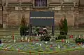 Diese Gedenkstätte erinnert an die Corona-Opfer aus dem Saarland.