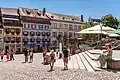 Sommer in der Stadt, wie hier in Freiburg