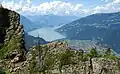 Der Thunersee und sein Nachbar, der Brienzersee, ziehen viele Touristen an.