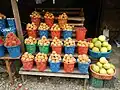 Auf dem Markt auf den Philippinen
