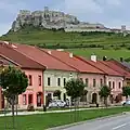 Die Spissky Hrad ist eine alte Festung, ein UNESCO-Weltnaturerbe