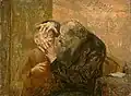 Vor über hundert Jahren: Die Augen eines Jungen werden untersucht.