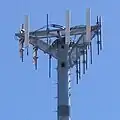 Ein Funksender an der Spitze