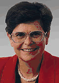 Ruth Dreifuss, die erste Bundespräsidentin der Schweiz