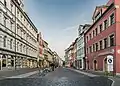 Die Jabobstraße in Naumburg