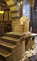 Der Thron für Karl den Großen in Aachen