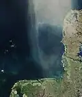 Ebenso die Deutsche Bucht, an der Deutschland, Dänemark und die Niederlande liegen