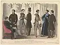 Im Jahr 1859: Mode aus Paris, für feine Herren