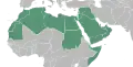 Diese Länder gehören zur Arabischen Liga.
