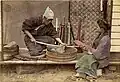 In Japan gilt das Schmieden von Samurai-Schwertern als hohe Kunst.