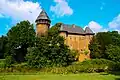 Die Burg Linn wurde im Mittelalter von einem Kreuzritter gebaut.