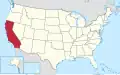 Kalifornien liegt im Westen der USA und grenzt an den Pazifik.