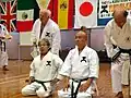 Auf einem Karate-Treffen in Japan