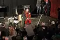 Die Cellistin Dom La Nena auf einem Festival für Jazz