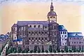 So sah die Porta Nigra als Simeonskirche aus.
