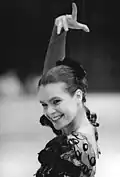Eine bekannte Sportlerin aus Chemnitz: Eisläuferin Katarina Witt.