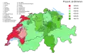 Die Romandie lehnte die Ausschaffungs-Initiative ab. Die anderen Sprachregionen waren dafür.