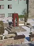 In Andorra la Vella steht dieses Denkmal für die Verfassung.