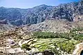 Bilad Sayt ist ein Dorf im Gebirge im Oman.