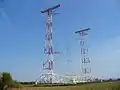 Mit dieser Antenne in der Nähe von Wien wird der Österreichische Rundfunk ausgestrahlt.