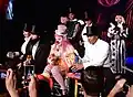Als Clown auf der Bühne