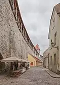 Die alte Stadtmauer