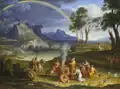 Regenbogen in der Geschichte von Noah