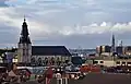 In Brüssel sieht man das Atomium gut von weitem.