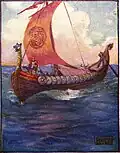 Beowulf reist nach Dänemark.