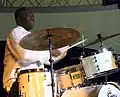 Der Jazz-Schlagzeuger Steve Williams