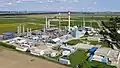 Eine Erdgasstation in Aderklaa in Niederösterreich