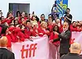 Auf einem Filmfestival in Kanada, im Jahr 2019
