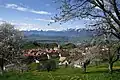 Fraxern, ein Dorf in Vorarlberg