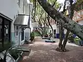 Auf dem Internationalen Basar, wo sich Geschäfte befinden