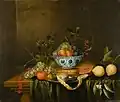 Vor 400 Jahren: ein Gemälde mit Früchten.