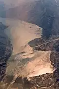 Das Delta der Maggia im Tessin in der Schweiz