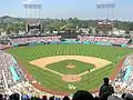 Das Baseball-Stadion der Los Angeles Dodgers